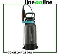 Gardena Irroratore a Pressione 5l Comfort: spruzzatore a Pressione con poggiapiedi Integrato, Impugnatura della Lancia incl. Funzione di bloccaggio, Tracolla e valvola di Sicurezza (11130-20)
