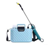 Irroratore Elettrico 2L con per lancia Telescopica Irroratore(8L Square Blue)