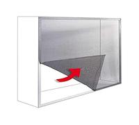 Zanzariera a strappo per finestra cm. 130x150 col. bianco (20 pezzi) -