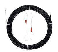 IRSCorp 4.3mm 15M 50ft Fish Tape Cable Puller Cable Rods Kit PET Estrattore di cavi elettrici attraverso il dispositivo di guida del filo della parete Threader Fish Cable Fastener