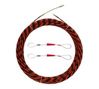IRSCorp 5mm 100ft 30 M Fish Tape Cable Puller Kit aste per cavi PET Estrattore di cavi elettrici attraverso il dispositivo di guida del filo della parete Threader Fish Cable Fastener