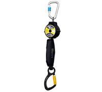 Irudek MINIBLOK SE-C - Anticaduta retrattile compatto di nastro Technora 2 m con moschettone automatico 21,5 mm e chip NFC Ready, EN 360 / EN 362 / VG11.060, 980 g