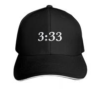 IRUHHGU 333 Numero degli Angeli 3:33 Numeri degli Angeli Angelo Custode sincronicità Dono Spirituale numerologia Berretto da Baseball metafisico