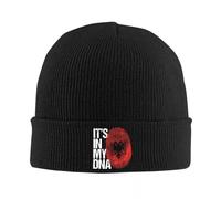 IRUHHGU Albania È nel Mio Dna Cappelli Lavorati A Maglia Outdoor Quality Anime Unisex Copricapo Cappelli