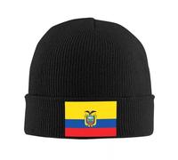 IRUHHGU Bandiera Personalizzata Dell'ecuador Skullies Berretti Berretti Freddo Inverno Caldo Uomini Donne Cappello Lavorato A Maglia Adulto Unisex Ecuadoriano Orgoglioso Cappello Cofano