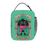 IRUHHGU Deltarune Il Principe Oscuro Sacchetto Isolato Pranzo Contenitore A Tenuta Stagna Borsa Termica Tote Lunch Box Scuola Picnic Ragazza Ragazzo
