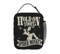 IRUHHGU Hold On Tight Spider Monkey Twilight Borse per Il Pranzo Isolate Contenitore per pasti Borsa Termica Tote Lunch Box Lavoro Picnic Bento Pouch