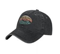 IRUHHGU Le Montagne Sono Il Mio Posto Felice Cappelli da Baseball Divertente Cappello da Camionista Cappelli da papà Berretto da Baseball Regolabile per Uomo Donna Cappello da Cowboy