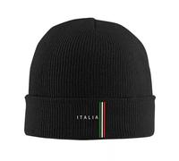 IRUHHGU Personalizzato Italia Bandiera Beanie cap Unisex Inverno Caldo Bonnet Homme Knit Cappello Cool Outdoor Ski Italiano Orgoglioso Skullies Berretti Cappelli