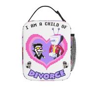 IRUHHGU Sacchetto Isolato Pranzo Spamton E Tenna Figlio del Divorzio Deltarune Gioco Stoccaggio Scatola di Cibo Termico Cooler Lunch Box per Picnic