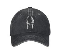 IRUHHGU Solo Livellamento Statua di Dio Cantato Jinwoo Berretto da Baseball Denim Lavato Copricapo Uomo Corsa All'aperto Golf Regolabile Fit Caps Cappello