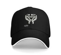 IRUHHGU Sono Fragile, ma Non Sono Quello Fragile Cappelli Sandwich Unisex, Berretto da Esterno Cappelli da Sole Berretto da Baseball Regolabile