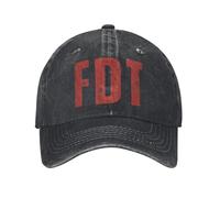 IRUHHGU Unisex FDT Logo Foxtrot Delta Tango cap Abiti Berretto da Baseball Vintage Snapback Cappello Regolabile