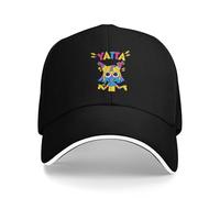 IRUHHGU Yatta Berretto da Baseball Casual Uomo Donna Cappello da Camionista a Prova di Sole Personalizzato Fai da Te da Corsa Hippie Baseball Caps Idea Regalo
