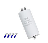Iruihoo CBB60 - Condensatore motore 50µF 450 V, 50/60 Hz, condensatore di avviamento 50 UF per motore elettrico, spina M8