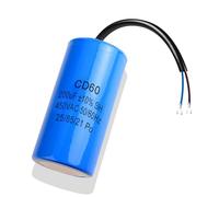 Iruihoo CD60 200uf AC 450V 50/60HZ Condensatore di avviamento, condensatore elettrico con cavo, per frigorifero, motore, pompa, generatore