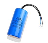 Iruihoo CD60 350uf AC 450V 50/60HZ Condensatore di avviamento, condensatore elettrico con cavo, per frigorifero, motore, pompa, generatore