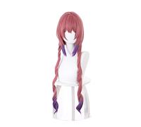 Iruru Cosplay Wig Anime Miss Kobayashi's Dragon Maid Long Pink Red Hair Heat-resistant Fiber Hair+Wig Cap Halloween Party