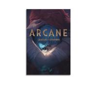 IRUWQUP Poster artistico da parete con motivo Arcano con musica e film, decorazione artistica da parete per soggiorno e camera da letto, 40 x 60 cm, senza cornice