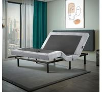 Irvine Home Collection Base letto regolabile Twin XL | doppio massaggio | porte USB | gravità zero | anti-russamento | posizioni di memoria | illuminazione sotto il letto | telecomando wireless |