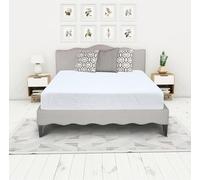 Irvine Home Collection Materasso in gel memory foam, misura doppia, 20,3 cm, sensazione di rigidità media, traspirante, sonno fresco e sollievo dalla pressione, certificato CertiPUR-US, temperatura