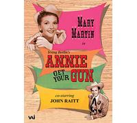Irving Berlin : Annie get your gun, comédie musicale. Martin, Raitt, Shaw, O'Neal, Halpin, Charles.