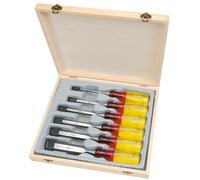 Irwin Marples Bordo Smussato Scalpello Splitproof Set Maniglia 1/4 - 3.2cm 6 PC