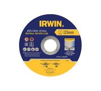 Irwin Metallo Taglio Disco 115 x 1.2 x 22.2mm Latta Di 10 IRWIW8082105