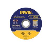 Irwin Metallo Taglio Disco 125 x 1.2 x 22.2mm Latta Di 10 IRWIW8082106