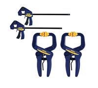 IRWIN Morsetti a presa rapida, set da 4 pezzi con morsetti a barra, 4-1/4", morsetti Handi, 2" (IRHT83222)