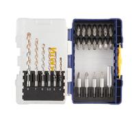 Irwin Multi Materiale Screwdriver & Set Punte Trapano 25 Pezzi IRWIW6062521
