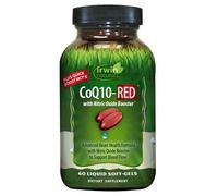 Irwin Naturals Coq10 Red 60 Softgel per Integratori Coenzima Q10