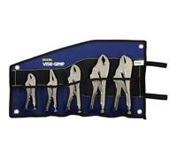 IRWIN Pinze di bloccaggio Vise-Grip, kit di sgancio rapido, 5 pezzi (IRHT82593)