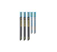 Irwin Pro - Set di lame per seghetto alternativo con attacco a U, per legno e metallo, 5 pezzi