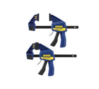 Irwin Quick-Grip Cambio Rapido™ Resistenza Media Morsetto Barra 150mm (6in) Due