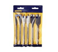 IRWIN - Set di 4 bit piatti Blue Groove 4 pezzi da 10-25 mm