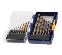 IRWIN® - Set di punte elicoidali in cobalto HSS, 15 pezzi
