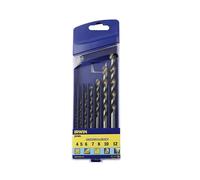 Irwin Tools 10501940 Acciaio Punta multiuso 4 mm, 5 mm, 6 mm, 7 mm, 8 mm, 10 m