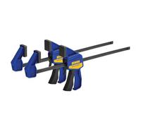 Irwin Quick-Grip Morsetti mini a una mano 150 mm (6") - Confezione 2 pezzi
