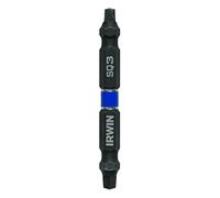 IRWIN Tools 1870987 Impact Performance Series - Cacciavite a doppia punta, numero 3, punta quadrata, 2 3/8", confezione da 2