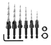 Irwin Tools 1882792 SPEEDBOR - Punta per trapano per legno, 8 pezzi