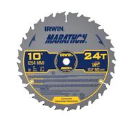 IRWIN Tools MARATHON 14233 - Lama circolare in carburo, 25,4 cm, 24 denti