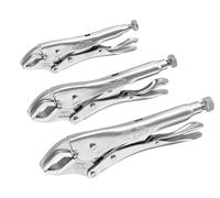 Irwin Vise-Grip Curvo Mandibola Bloccaggio Pinze Set Di 3 (5CR/7CR/10CR)
