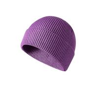 Irzaki Berretto invernale da donna, lavorato a maglia, caldo, per attività all'aria aperta, Lilla, Taglia unica