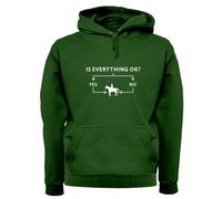 Is Everything Ok? Si O No Equitazione - Adulti Felpa/Maglione - Cavalli Ride