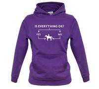 Is Everything Ok? Si O No Equitazione - Bambini Felpa/Maglione - Cavalli Ride