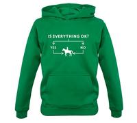 Is Everything Ok? Si O No Equitazione - Bambini Felpa/Maglione - Cavalli Ride