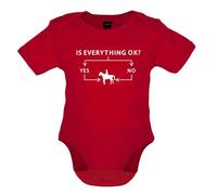 Is Everything Ok? Si O No Equitazione - Bambino T-Shirt / Body - Cavalli Ride
