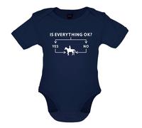 Is Everything Ok? Si O No Equitazione - Bambino T-Shirt / Body - Cavalli Ride