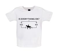 Is Everything Ok? Si O No Equitazione - Bambino T-Shirt / Body - Cavalli Ride